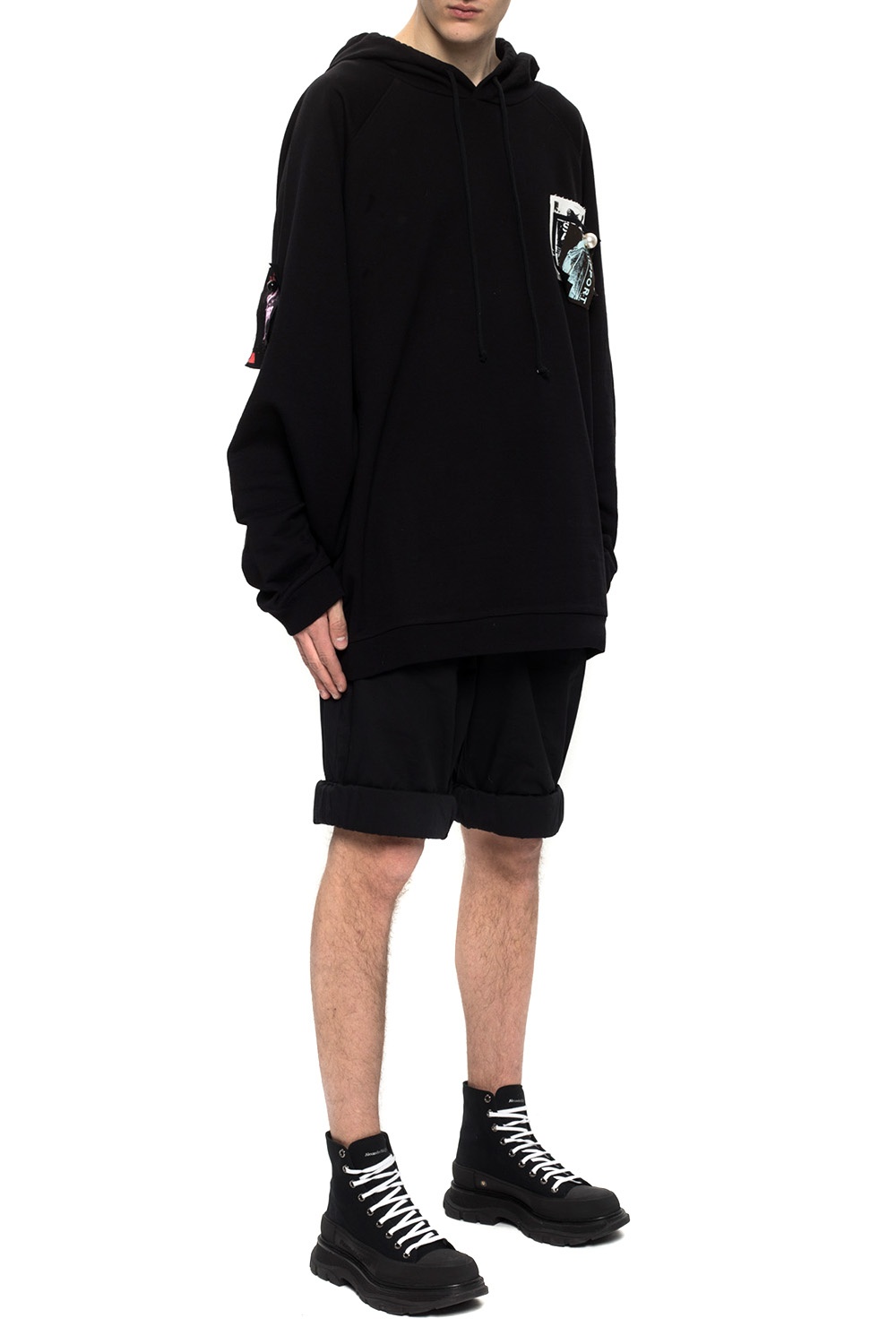 Men's Clothing | IetpShops | Raf Simons Patched sweatshirt | men